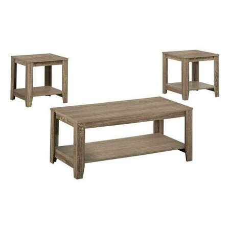 KD APARADOR Dark Taupe Table Set - 3 Piece KD3658441